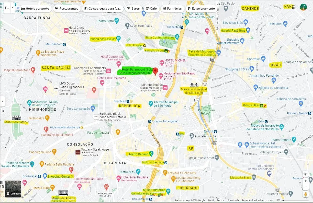Hotel Paramount- Proximo A 25 De Marco Bras Bom Retiro E Expo Center Norte 